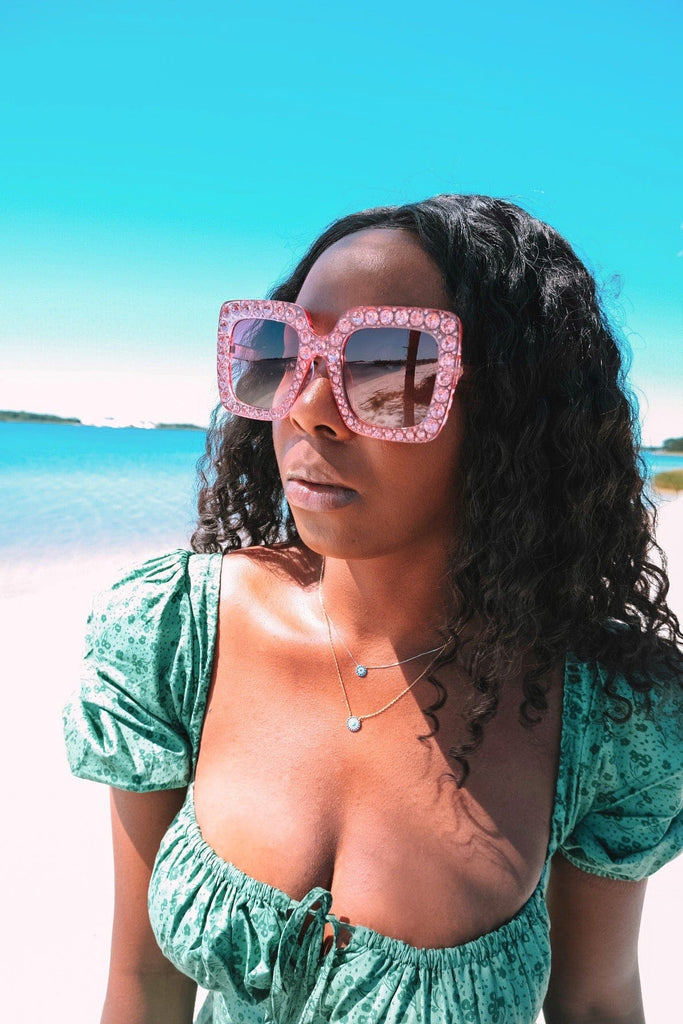 Square Sunglasses Pink: Trendy Eyewear | ForeignGeh