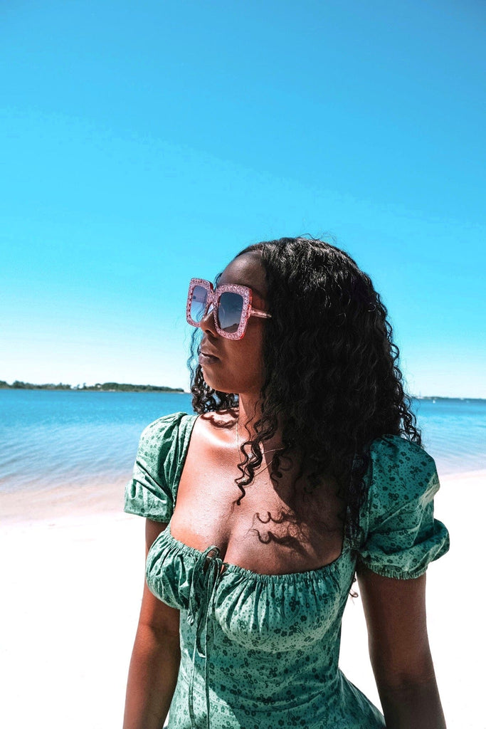 Square Sunglasses Pink: Trendy Eyewear | ForeignGeh